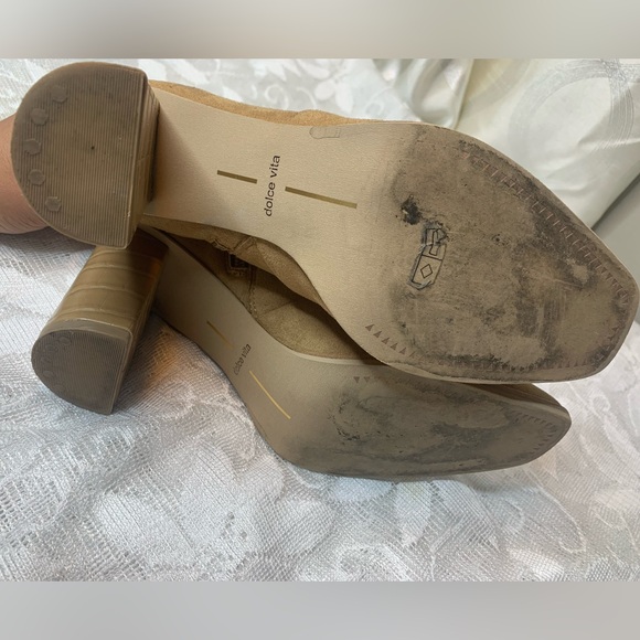 DOLCE VITA BOOTS ANKLE SUEDE TAN😍 - Picture 6 of 8